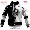 NHL Los Angeles Kings Custom Name Number 2023 Mix Jersey Zip Up Hoodie
