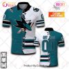 NHL San Jose Sharks Custom Name Number 2023 Mix Jersey Polo Shirt