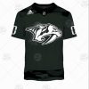 NHL Nashville Predators Custom Name Number Veterans Day Camo 2019 Pratice Jersey T-Shirt