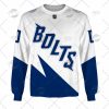 NHL Tampa Bay Lightning Custom Name Number White 2022 Stadium Series Jersey Sweatshirt