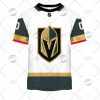 NHL Vegas Golden Knights Custom Name Number White 2022 Away Jersey T-Shirt