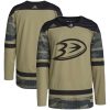 Anaheim Ducks Adidas Camo Military Appreciation Custom NHL Authentic Jersey