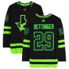 Dallas Stars Jake Oettinger Black Alternate Adidas NHL Authentic Jersey