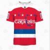 NHL Washington Capitals Custom Name Number 2020 Alternate Jersey T-Shirt