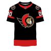NHL Ottawa Senators Custom Name Number 2023 Home Jersey T-Shirt
