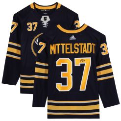Buffalo Sabres Casey Mittelstadt Black Adidas NHL Authentic Jersey