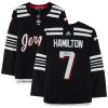 New Jersey Devils Dougie Hamilton Black Alternate Adidas NHL Authentic Jersey