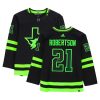 Dallas Stars Jason Robertson Black Alternate Adidas NHL Authentic Jersey