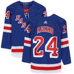 New York Rangers Kaapo Kakko Blue Adidas NHL Authentic Jersey