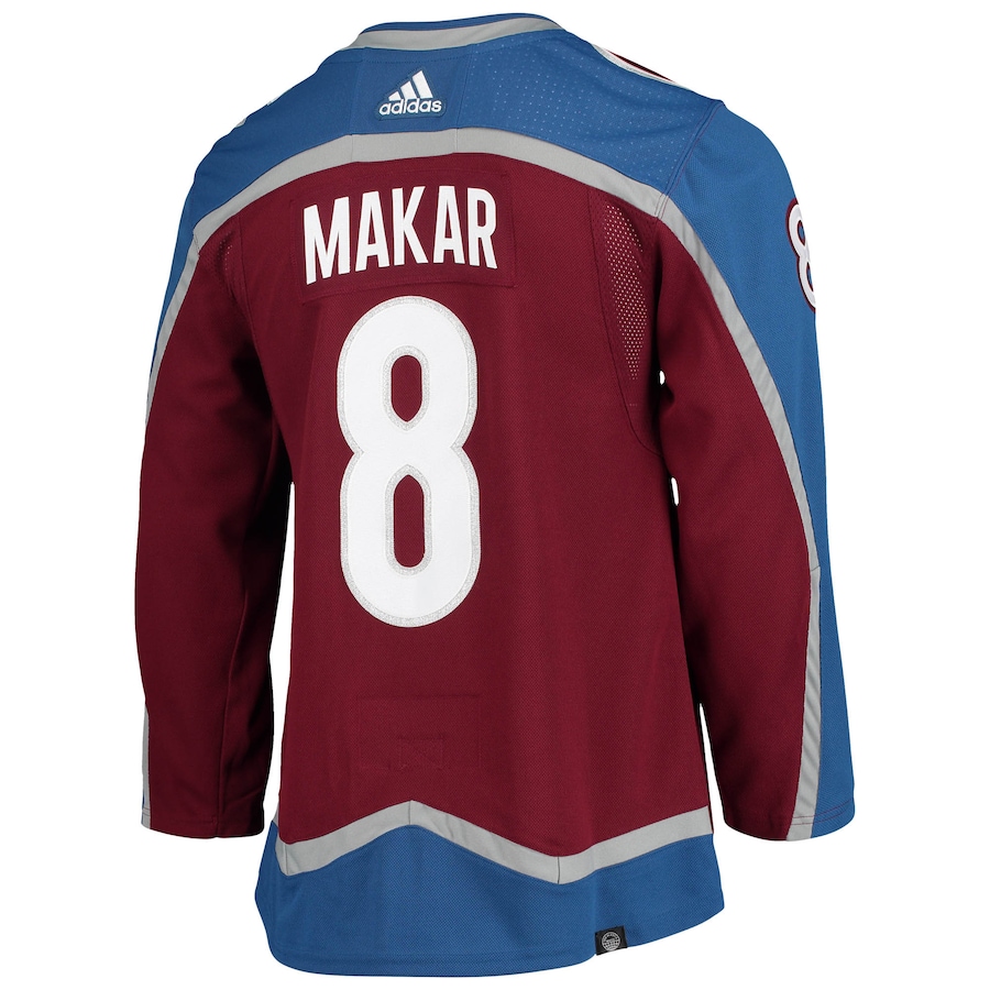 Colorado Avalanche Cale Makar Burgundy Home Adidas NHL Authentic Jersey Colorado Avalanche Cale Makar Burgundy Home Adidas NHL Authentic Jersey