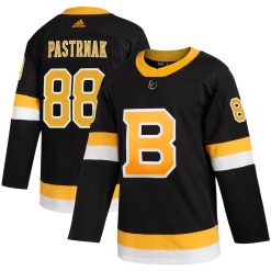 Boston Bruins David Pastrnak Black Alternate Adidas NHL Authentic Jersey
