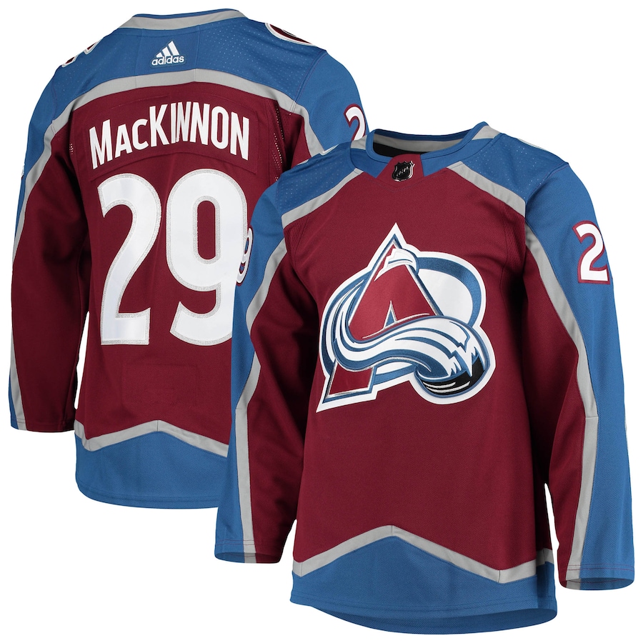 Colorado Avalanche Nathan MacKinnon Burgundy Home Adidas NHL Authentic Jersey Colorado Avalanche Nathan MacKinnon Burgundy Home Adidas NHL Authentic Jersey