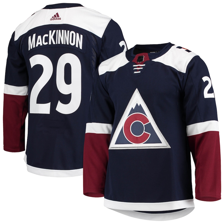 Colorado Avalanche Nathan MacKinnon Navy Alternate Adidas NHL Authentic Jersey Colorado Avalanche Nathan MacKinnon Navy Alternate Adidas NHL Authentic Jersey