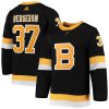 Boston Bruins Patrice Bergeron Black Alternate Adidas NHL Authentic Jersey