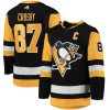 Pittsburgh Penguins Sidney Crosby Black Home Adidas NHL Authentic Jersey