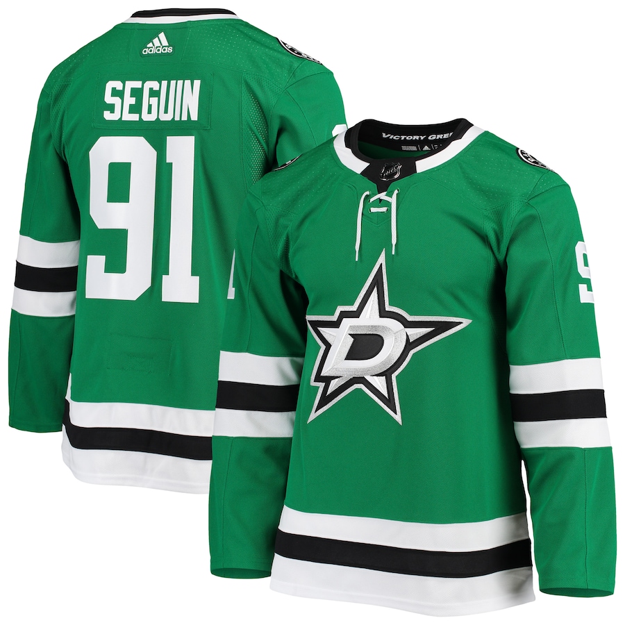 Dallas Stars Tyler Seguin Kelly Green Home Adidas NHL Authentic Jersey