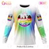 NHL New York Islanders Custom Name Number LGBT Pride Month Sweatshirt