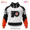 NHL Philadelphia Flyers Custom Name Number 2022 Reverse Retro Jersey Pullover Hoodie