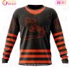 NHL Philadelphia Flyers Custom Name Number Specialized Retro Concepts Jersey Sweatshirt