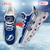 NHL Tampa Bay Lightning Custom Name 2023 Gift For Fans Max Soul Shoes