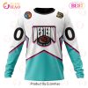 NHL Vegas Golden Knights Custom Name Number All-Star Western Conference Jersey Sweatshirt
