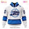 NHL Winnipeg Jets Custom Name Number 2022 Reverse Retro Jersey Pullover Hoodie