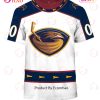 NHL Winnipeg Jets Custom Name Number Atlanta Thrashers 1999 Vintage Home Jersey T-Shirt