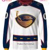 NHL Winnipeg Jets Custom Name Number Atlanta Thrashers 1999 Vintage Home Jersey Sweatshirt