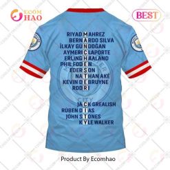 Alternative view of Manchester City 3-Peat Champions Jersey T-Shirt