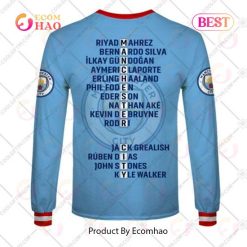 Alternative view of Manchester City 3-Peat Champions Jersey Sweatshirt