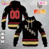 NHL Vegas Golden Knights Custom Name Number 2023 Reverse Retro Jersey Pullover Hoodie