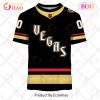 NHL Vegas Golden Knights Custom Name Number 2023 Reverse Retro Jersey T-Shirt