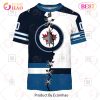 NHL Winnipeg Jets Custom Name Number 2023 Mix Jersey T-Shirt