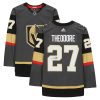Vegas Golden Knights Shea Theodore Grey Alternate Adidas NHL Authentic Jersey