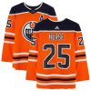 Edmonton Oilers Darnell Nurse Orange Adidas NHL Authentic Jersey