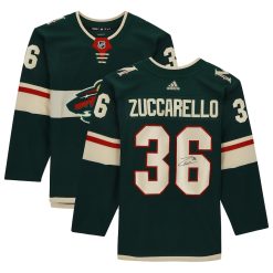 Minnesota Wild Mats Zuccarello Green Adidas NHL Authentic Jersey