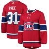 Montreal Canadiens Carey Price Red Home Adidas NHL Authentic Jersey