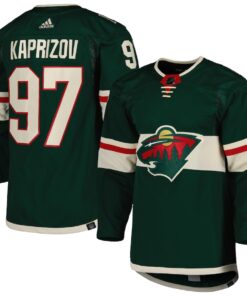 Minnesota Wild Kirill Kaprizov Green Home Adidas NHL Authentic Jersey