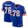 New York Giants Andrew Thomas Nike Royal Classic Retired NFL Game Jersey