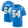 Los Angeles Chargers Brenden Jaimes Nike Powder Blue NFL Game Jersey