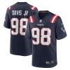 New England Patriots Carl Davis Jr. Nike Navy NFL Game Jersey