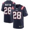 New England Patriots Curtis Martin Nike Navy Retired NFL Game Jersey