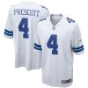 Dallas Cowboys Dak Prescott Nike White NFL Game Jersey