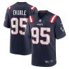 New England Patriots Daniel Ekuale Nike Navy NFL Game Jersey