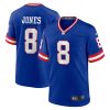 New York Giants Daniel Jones Nike Royal Classic NFL Game Jersey