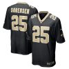 New Orleans Saints Daniel Sorensen Nike Black NFL Game Jersey