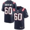 New England Patriots David Andrews Nike Navy NFL Game Jersey