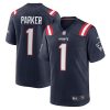 New England Patriots DeVante Parker Nike Navy NFL Game Jersey