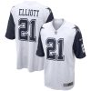 Dallas Cowboys Ezekiel Elliott Nike White Alternate NFL Game Jersey