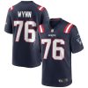 New England Patriots Isaiah Wynn Nike Navy NFL Game Jersey